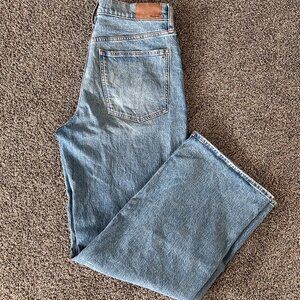 Madewell Wide Leg Jeans Enmore Wash